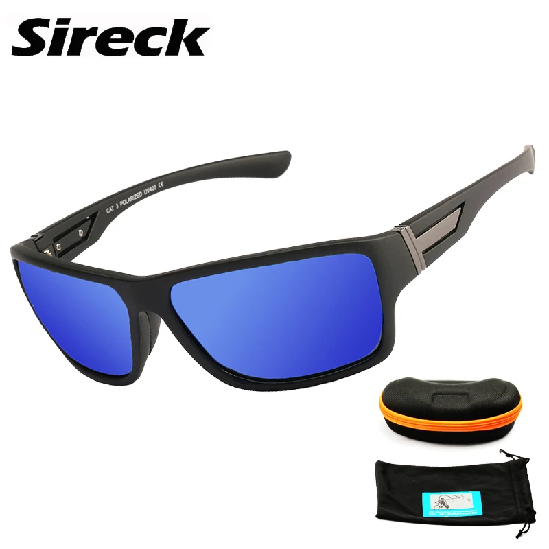 

Sireck Outdoor Sports Polarized Sunglasses Men Women Hiking Fishing Cycling Running Sun Glasses Bike Bicycle Eyewear Goggles