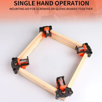 

60/90/120 Degree Right Angle Clamp Corner Mate Woodworking Hand Fixing Clips