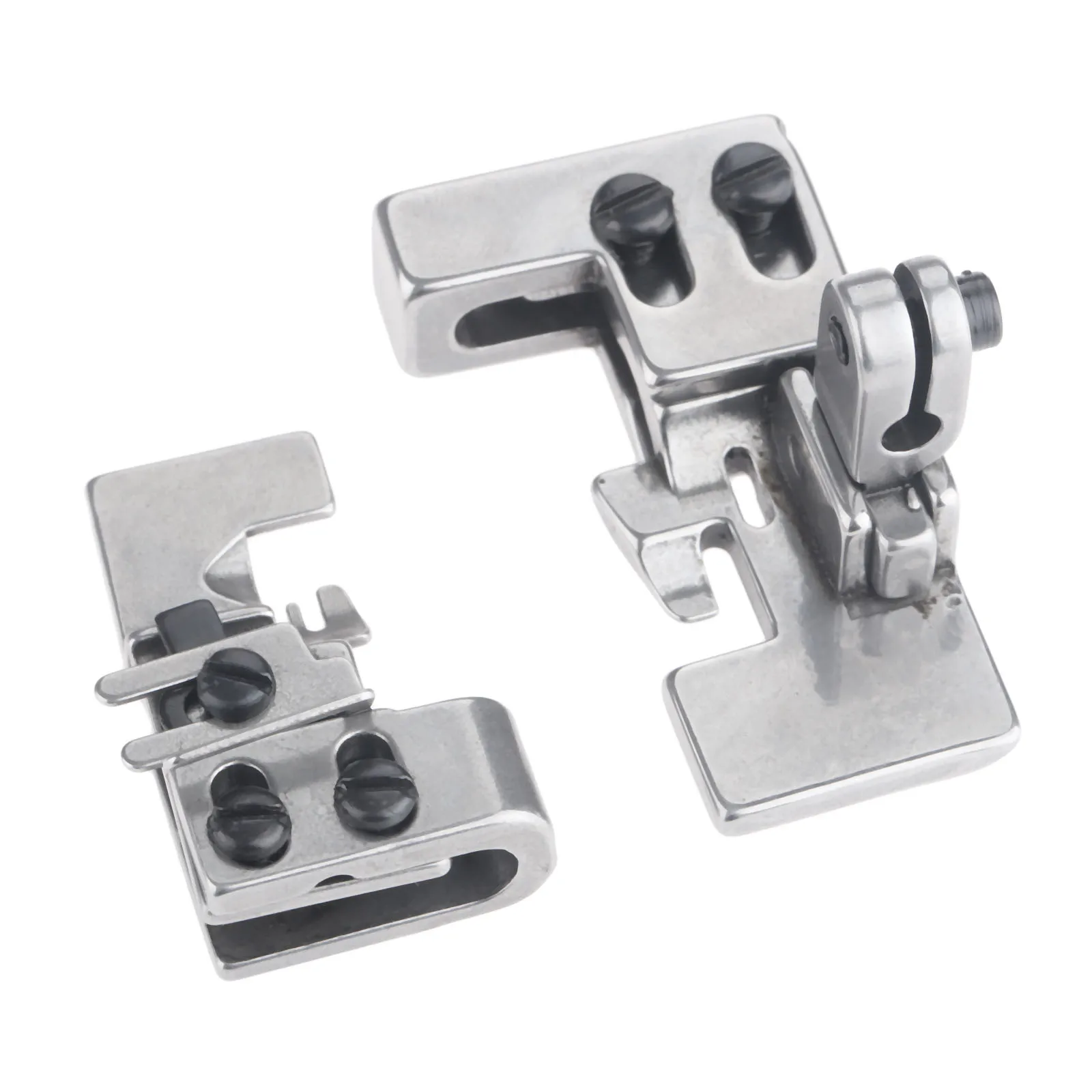 

1Pc Steel Curling Wrinkle Presser Foot 4/5 Line Industrial Sewing Machine Presser Foot for 747 SIRUBA Pegasus