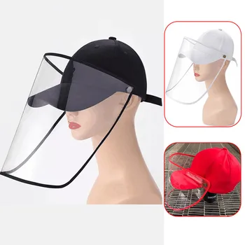 

Band New Men Women Anti-fog Baseball Cap Unisex Sunscreen Dustproof Outdoor Hat Windproof Removable Visor Protective Caps