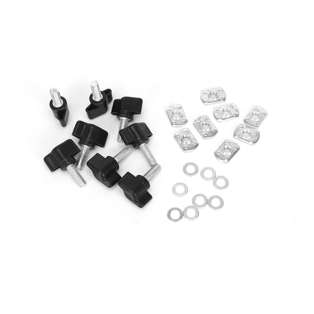 Cargo Tie-Down D-rings Anchors 8PCS Trailer Anchor for Trailers Trucks Cargo Net Tie Down Strap Stainless Heavy Duty with Bolt