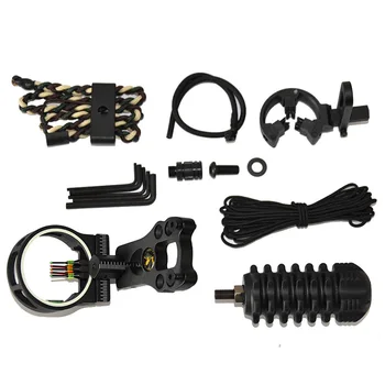 

1Set Archery Hunting Bow Accesssory Combo 6 in 1 Kit - Sight, Arrow Rest, Stablizer