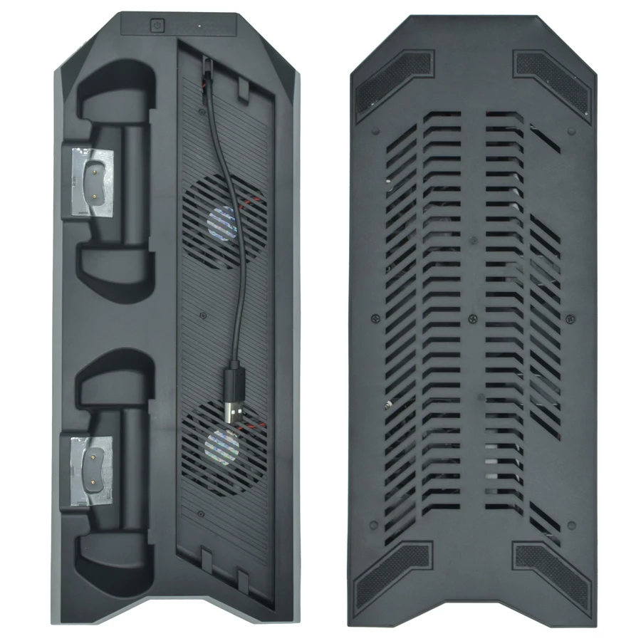 PS4 Pro вертикальная подставка с 2 контроллером зарядная док-станция кулер охлаждающий вентилятор 3 концентратор для игровая приставка Сони 4 PS 4 Pro консоль