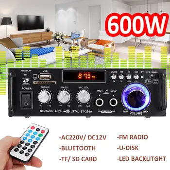 

Bluetooth Car stereo amplifier Car stereo amplifier Aluminum alloy Amplifier Car 12V Compact Brand New