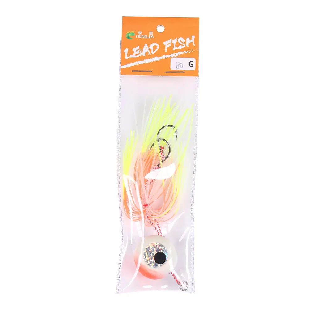 DEEP UP Tenya Madai Jig Kabura Saltwater Fishing Lure Jighead Lead Sea Boating Bait Shrimp Rubber Skirt Fishing Bait