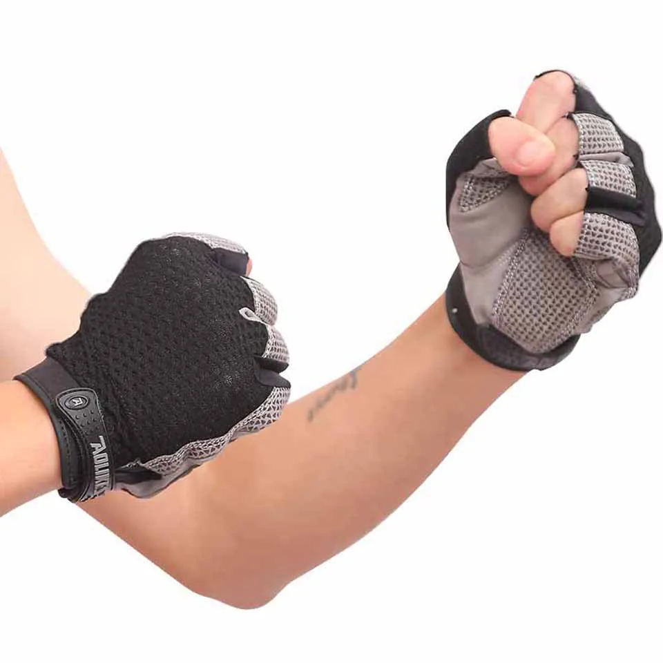 Спортивные перчатки с поддержкой запястья для мужчин и женщин, дышащие перчатки для занятий фитнесом, гантели штанги веса, спортивные перчатки для занятий спортом