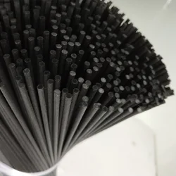 1000PCS/2000PCS 22cmx3mm Black Fiber Rattan Sticks Essential oil Reed Diffuser Replacement Refill Sticks for Air Freshener