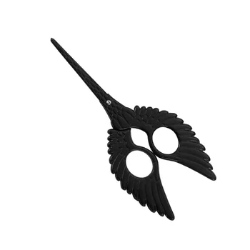

Newly Stainless Steel Scissors Vintage Wings Shape Rustproof Durable Lightweight Scissors TE889