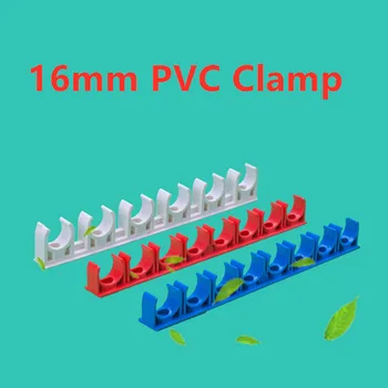 

16mm pipe clamp plastic pipe snap clip C type buckle clamp water pipe clip fixing holder pipe fittings10PCS