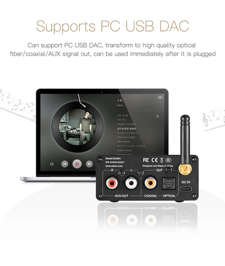 pro suporte usb dac XQ-50 pro2