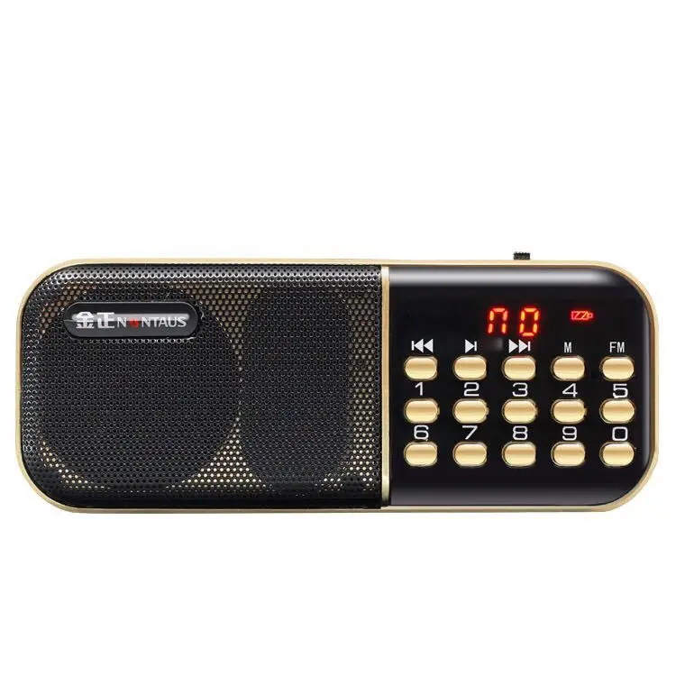 Jinzheng B837 перезаряжаемый портативный Детский mp3-плеер с радио и старой картой |