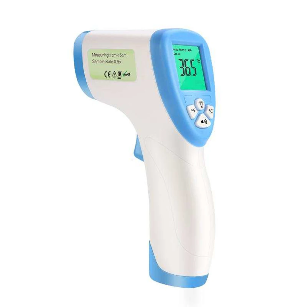 

Thermometer Non Contact Infrared Thermometer Body Temperature Fever Digital Measure Tool for Baby Adult