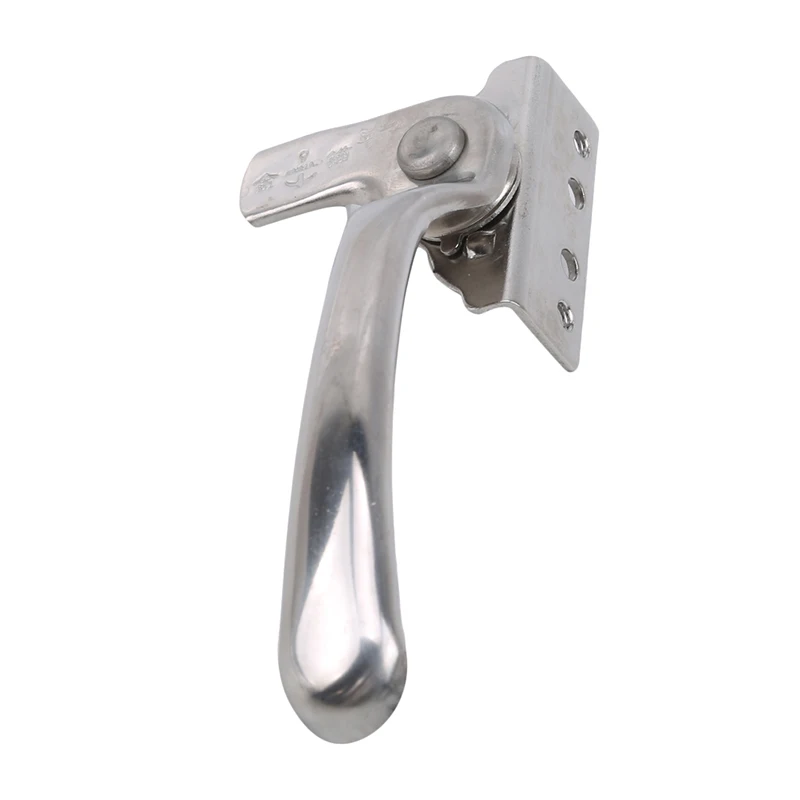 Stainless Steel Window Handle Lock Safety Switch Handle Lock Round Handle Aluminum Alloy Sliding Home Hardware Assecessions