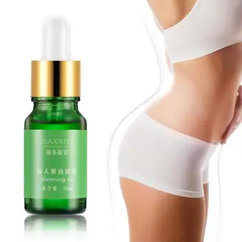 

10ml Natural Herbal Extract Lose Weight Essential Oils Oil Loss Waist Products Thin Safety Weight Burning Leg Fat Oil Slimm T1N7