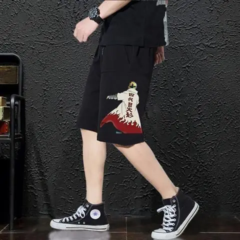 Anime Huoying Ninja Casual Shorts Summer Fashion Beach Pants 5 Cent Pants best casual shorts for men Casual Shorts