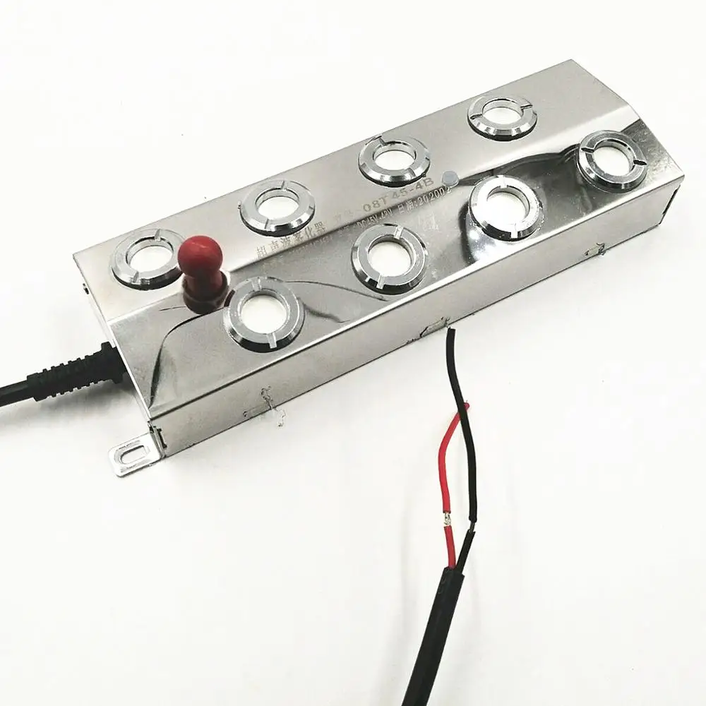 Máquina de Efeito Cabeça Umidificador Ultra Sônico Industrial Névoa Fabricante Fogger Estufa Aeromist Hidroponia dc 48 v 8