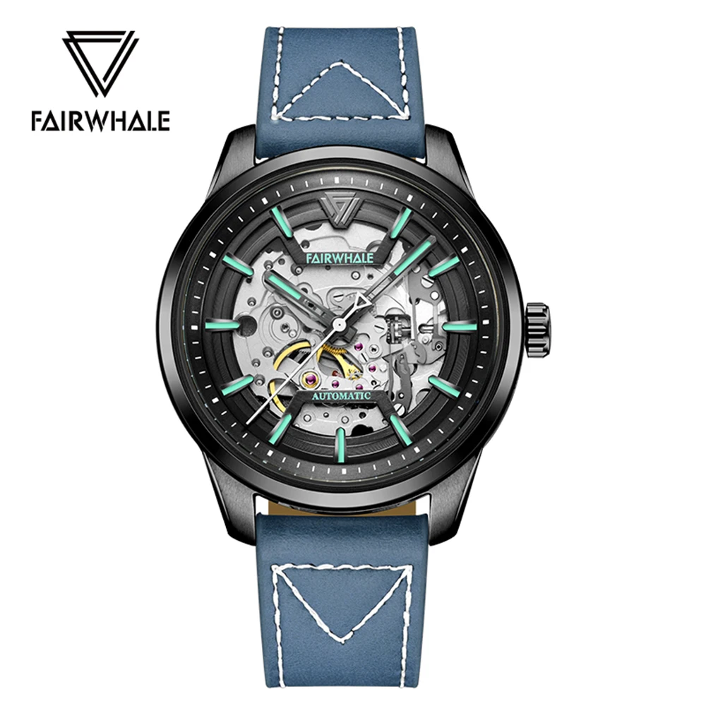 

Mechanical Wristwatches Mens Automatic Watches Top Brand Luxury Stainless Steel Waterproof Sports Watch Men Reloj de los hombres