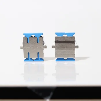 

20pcs SC-SC metal duplex SM MM mode Fiber optic coupler flange connector adapter