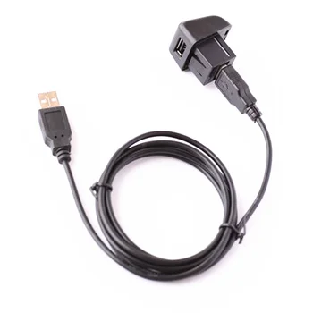 

Car Glove Box USB Switch Armrest Box USB Panel Female to Male USB Port for Peugeot for Citroen