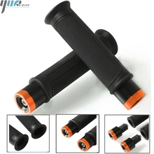 22 мм 7/" мотоциклетные ручки Универсальные резиновые рукоятки для мотоцикла для KTM 1290 SUPER DUKE R 990 950 SM RC 390 125 200