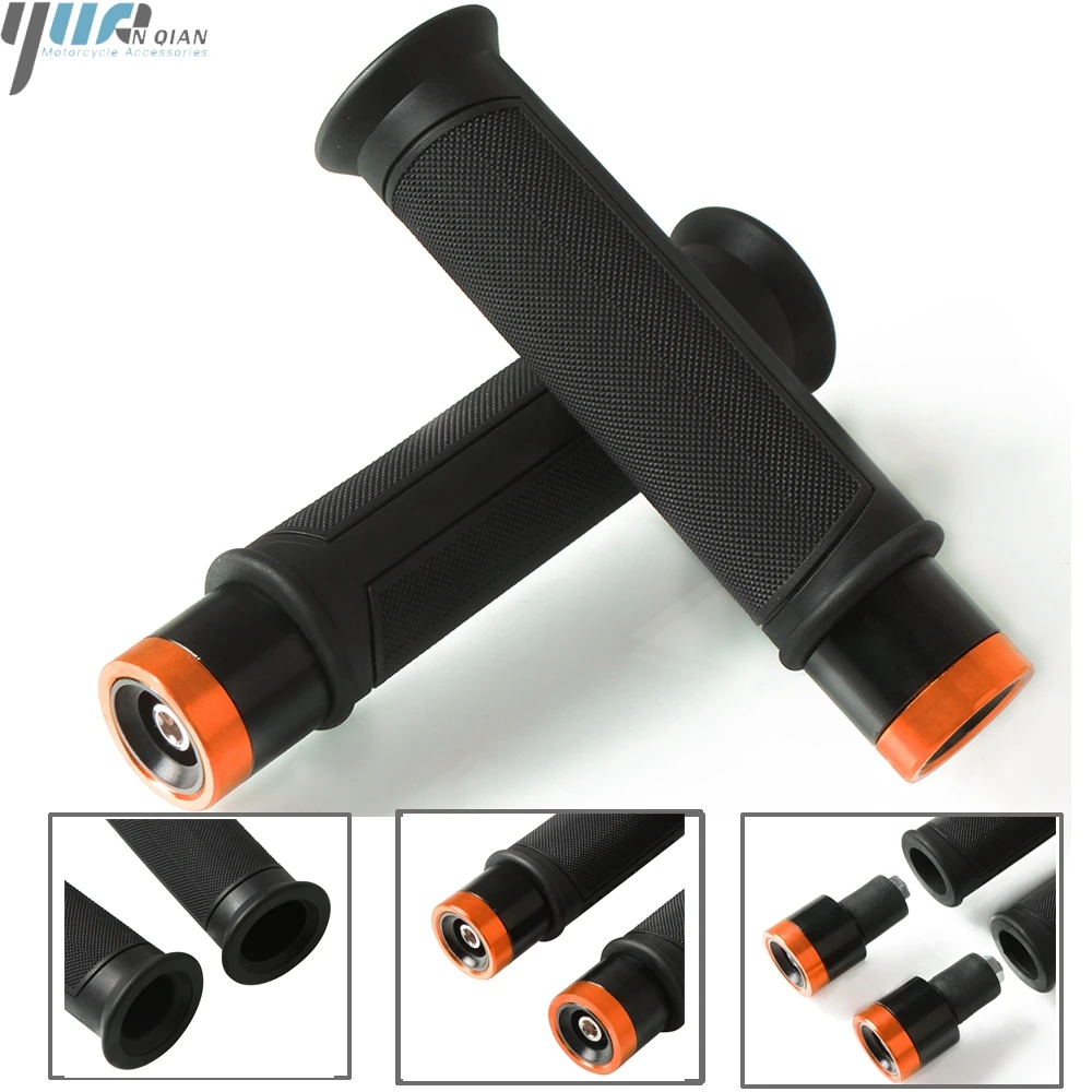 22 мм 7/8 &quotруля мотоцикла универсальные резиновые рукоятки для 1290 SUPER R 990 950 SM RC 390 125