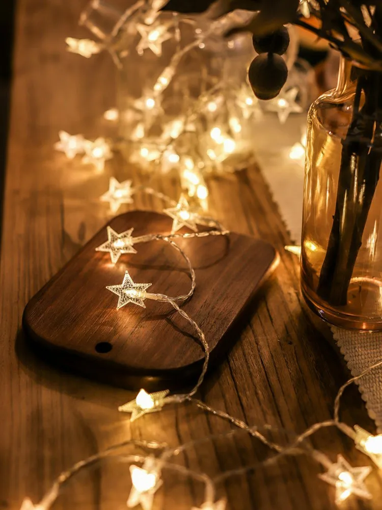 Светодиодный светильник-гирлянда в виде шаров, светильник для рождественских праздников, светильник-фея, уличный светильник, вечерние, свадебные, рождественские украшения, ночник