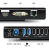 Док-станция Dsiplay универсальная с 6 портами USB 3,0, HDMI и DVI/VGA ► Фото 2/6