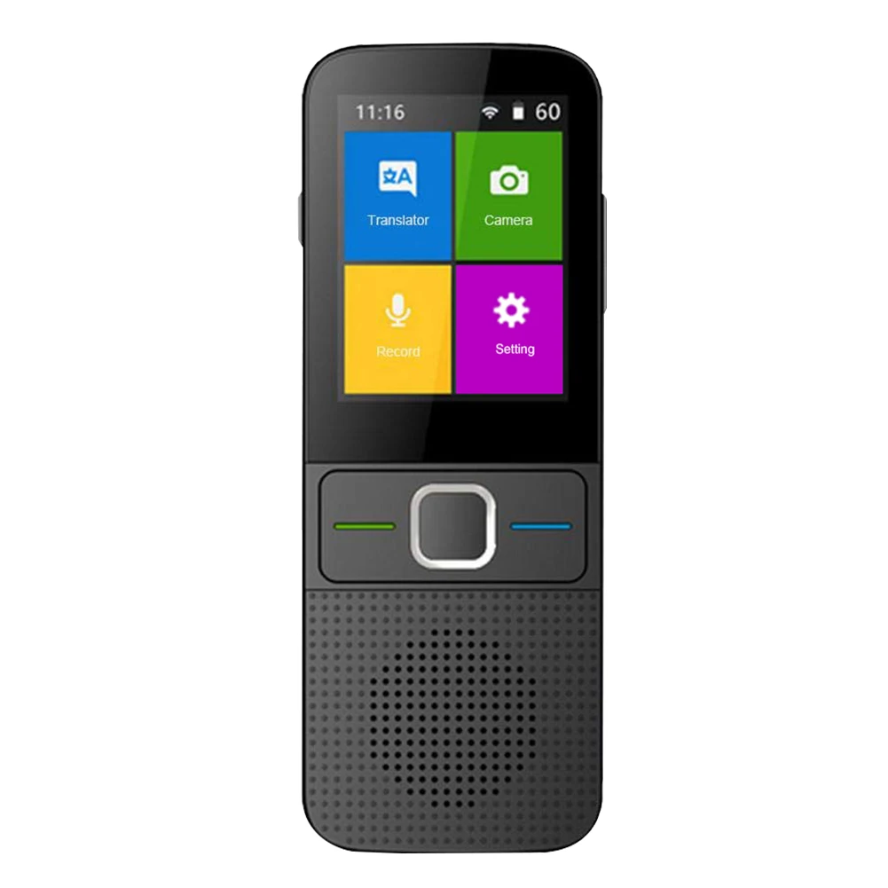 

Off Line Smart Voice Photo Interpret Language Translator Communication WIFI Learning Recording Real Time Travel Practical
