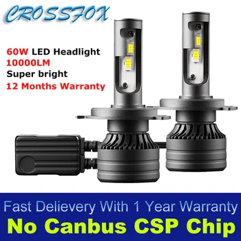 

LED H7 H4 H11 Canbus Headlight luces led para auto High Low Beam Headlight 6000K 10000LM Auto Headlight h11 Turbo Ampoule Lamp
