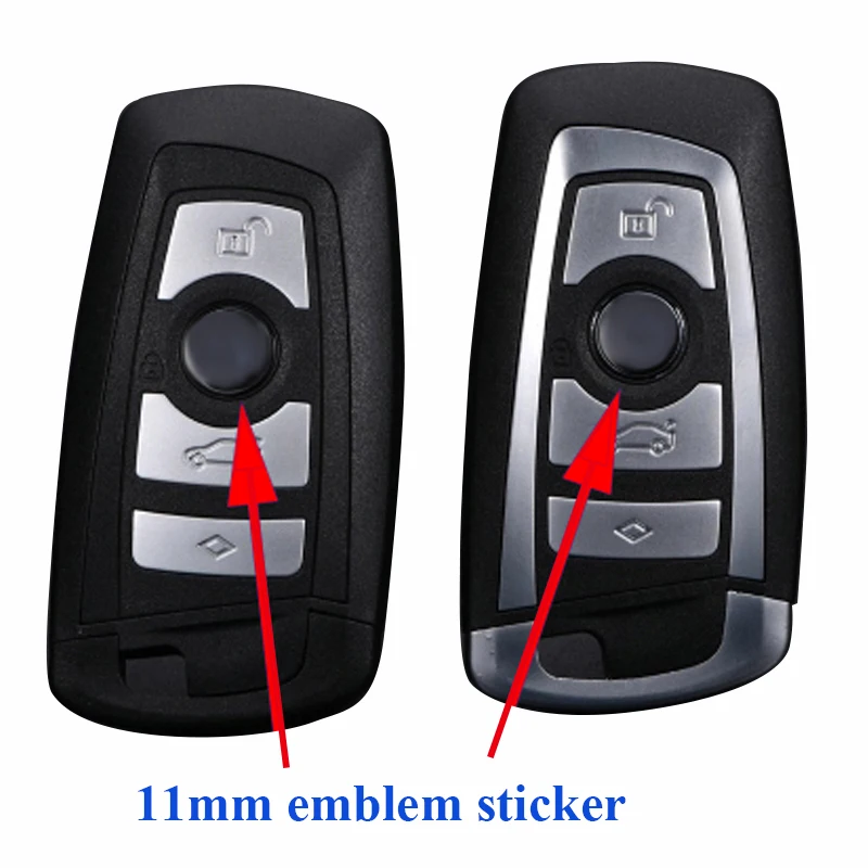 100piece 11mm car key logo Remote Key metal badge Car sticker | Автомобили и мотоциклы