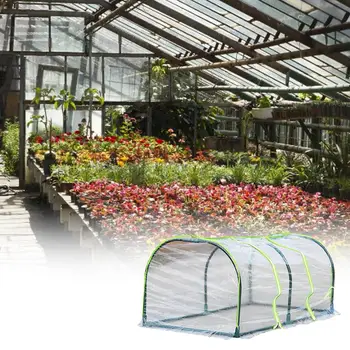 

Mini Greenhouse Cold-Proof Portable Thermal Insulation Shed Light-Transmitting Insulation Cover Flower Shed