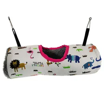 

Hammock Supplies Small Pet Toy Squirrel Honey Bag Flying Warm Tunnel Parrot Bird Cotton Nest