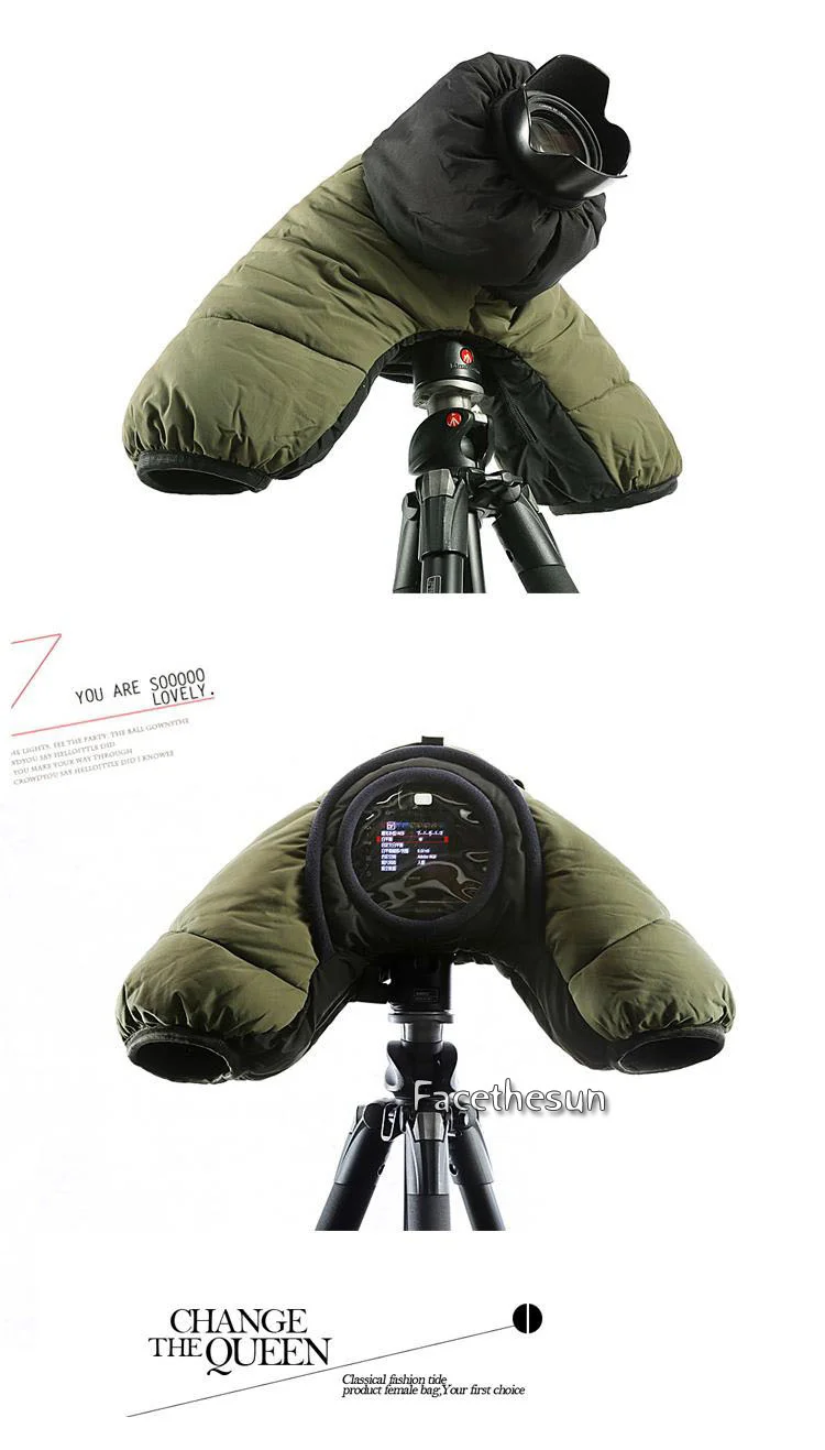 Warm thick camera cover sleeve 4