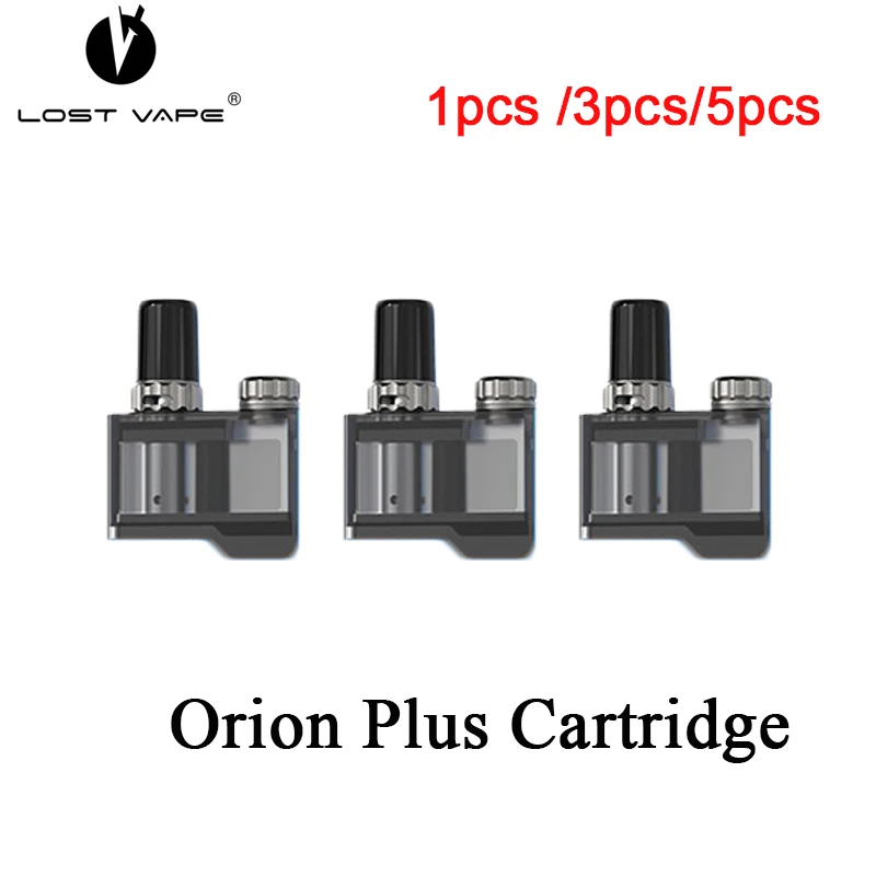 

Original Lost Vape Orion Plus Pod Cartridge 2ml with 0.25ohm Mesh / 0.5ohm Regular Coil for LostVape Orion Plus Vaper