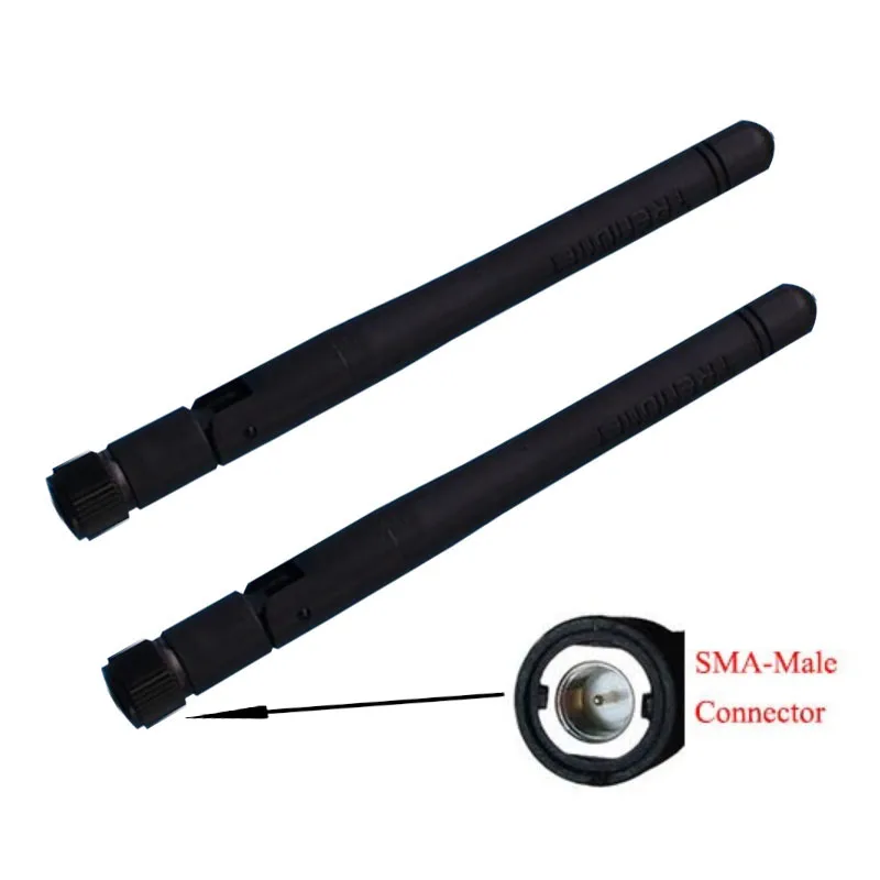 433MHz whip antenna radio rubber walkie Wireless RFID sensor reading system SMA-M free shipping | Мобильные телефоны и