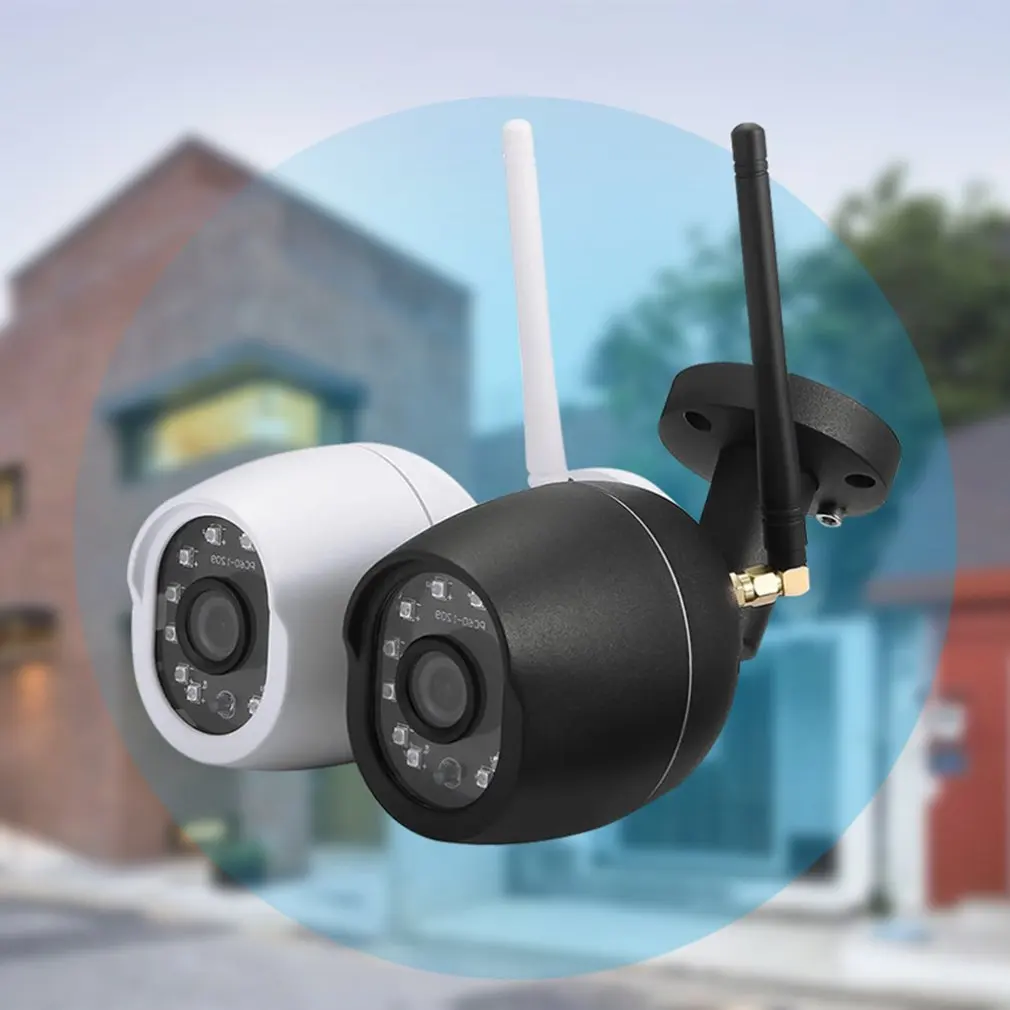 

1080P 14 LED Outdoor Security Smart IP Camera IP66 APP Remote Control Card & Cloud Storage Waterproof Adapter ZX-C30