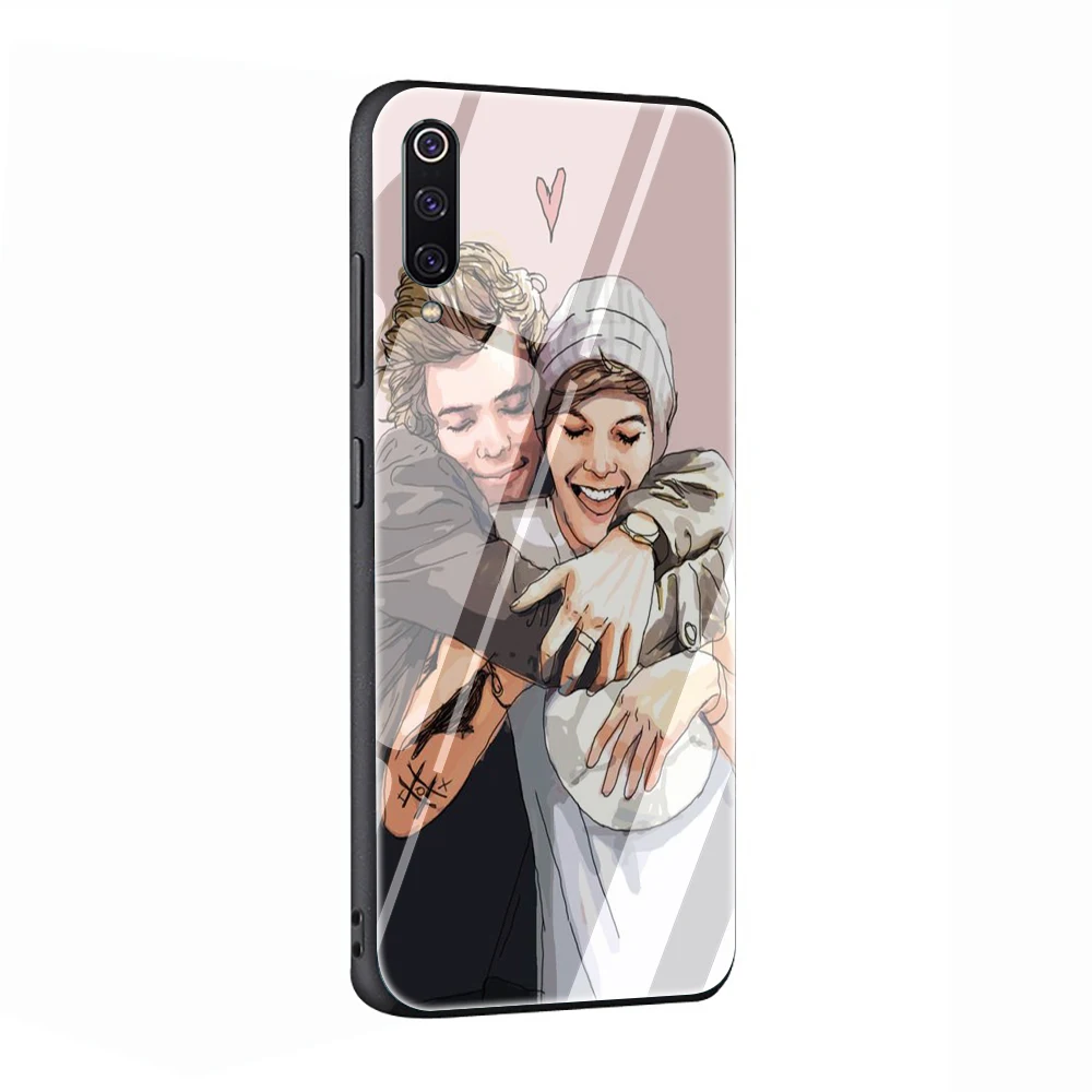 EWAU one direction harry styles» и Louis tomlins Стекло чехол для телефона для Xiao mi 4X 6A Note5 6 7 pro mi 5X6X8 9 A1 A2 - Цвет: G7