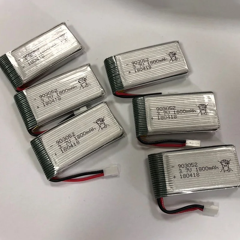 FULL-3.7V 1800Mah Lipo батарея игрушечный Квадрокоптер аксессуары, запасные части для Ky601S Ky101S Lipo батарея 3,7 V 1800Mah Lipo Batt
