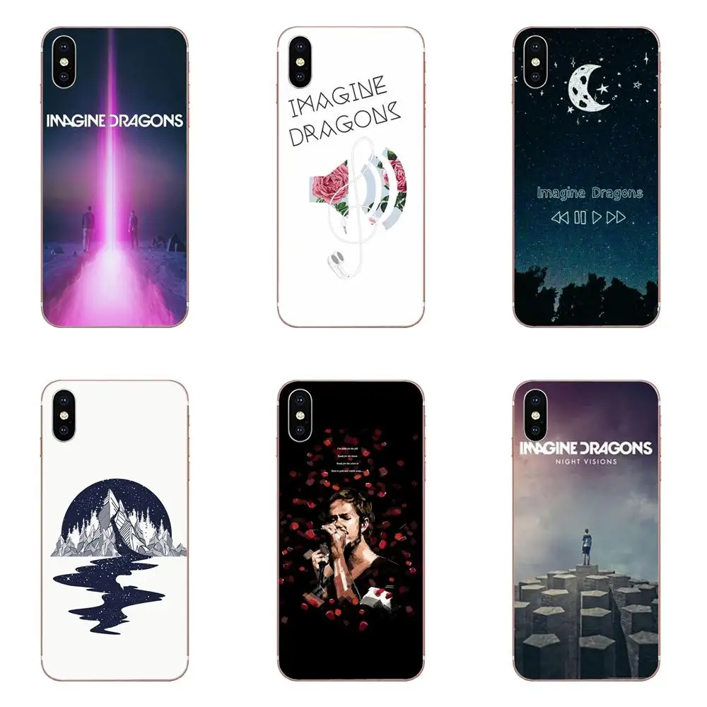 Ночное воображение музыки драконы музыка Diy Окрашенные красивые для Xiaomi Mi A1 A2 A3 CC9