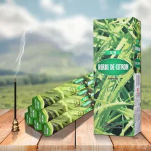 Натуральные травы Лимонная трава ладан палочка Индия ароматическая специя бытовой Крытый гардероб чистый воздух палочки Йога Расслабление питания