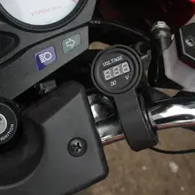 Амперметр вольтметр напряжение Измеритель Тока Тестер цифровой светодиодный CS-257 Авто тестирование для автомобиля