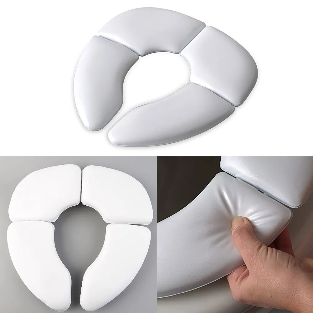 

Newest Child WC Chair Toilet Seat Cover Folding Potty Seats Pad Training Children Safety Products For Baby Toddler Kids Bathroom