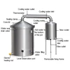100l Distiller Electric Alcohol Distiller Traditional Liquor Distiller 304 Stainless Steel Without Heating Rod 3kw 2