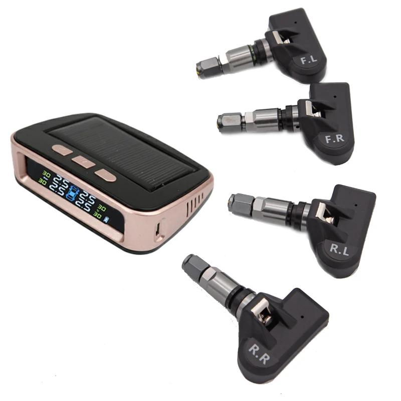 

Tire Pressure Accurately Measures System Improve Safety Driving Completely Solar Powered tire pressure monitoring system