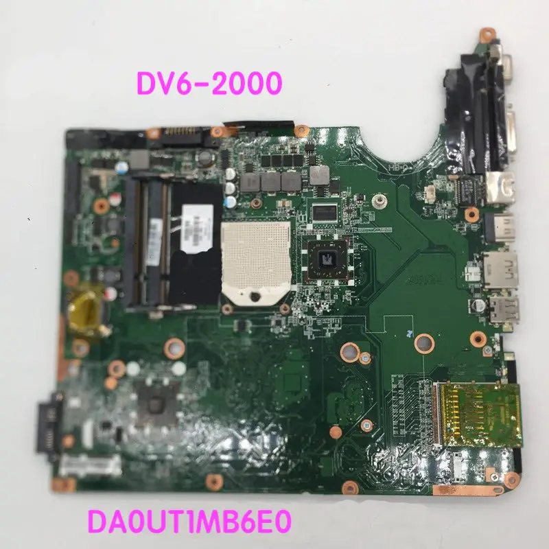 

Suitable For HP DV6-2000 Laptop Motherboard 571186-001 571186-501 571186-601 DA0UT1MB6E0 Mainboard 100% tested fully work