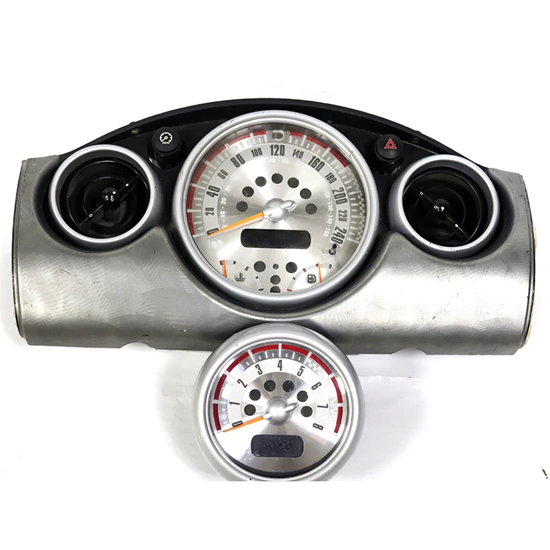 Тачометро и medidor de velocidad de fibra de carbono nuevo pegatina para Mini Cooper R50 R52 R53 R56 R60(2 unids/se