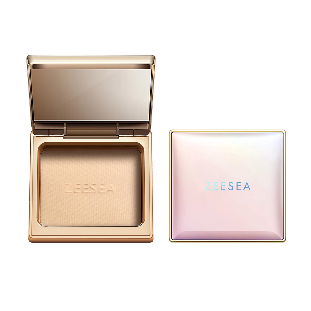 Zeesea Press Powder Metaverse Pink Series Long Lasting Foundation New