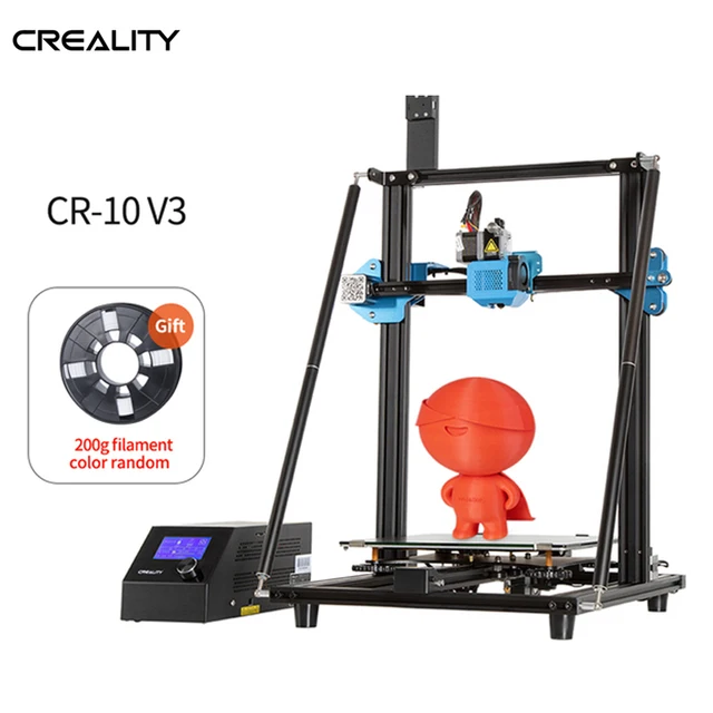 latest 3d printer Creality 3D CR-10 V3 3D Printer TMC2208 Silent Motherboard Resume Printing Taitan Direct Drive Large Size MW Power Supply best budget 3d printer 3D Printers