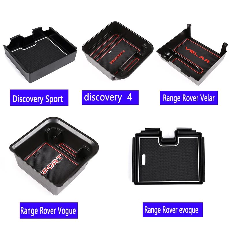 

for Land Rover Discovery Sport Range Rover Velar Evoque Discovery 4 Central Storage Box Door Glove Armrest Box Storage Box