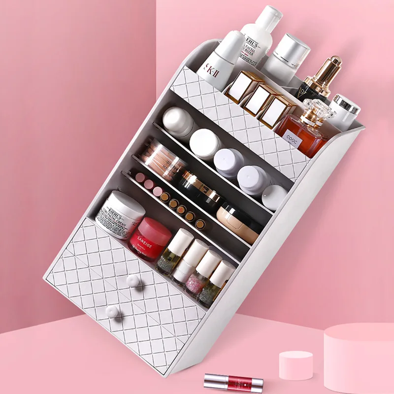 

Large Capacity Jewelry Box Coetic Storage Multi-layer